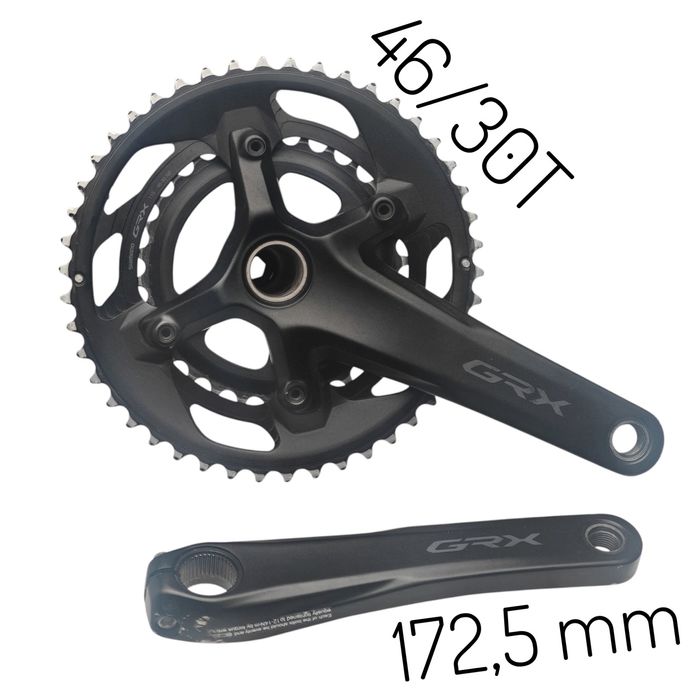 SHIMANO GRX RX600 46/30T korba gravel napęd zębatki