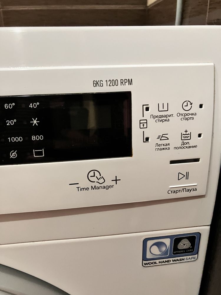 Пральна машина Electrolux 6 кг, 1264 SAU