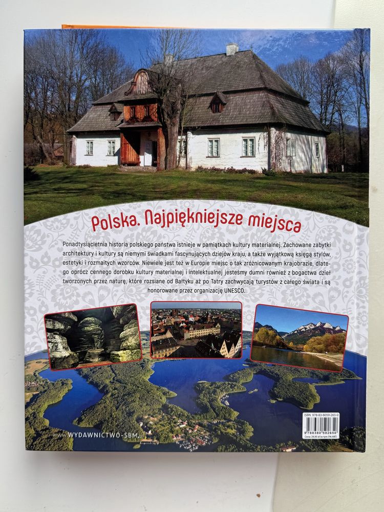 Książka „Polska - najpiękniejsze miejsca”