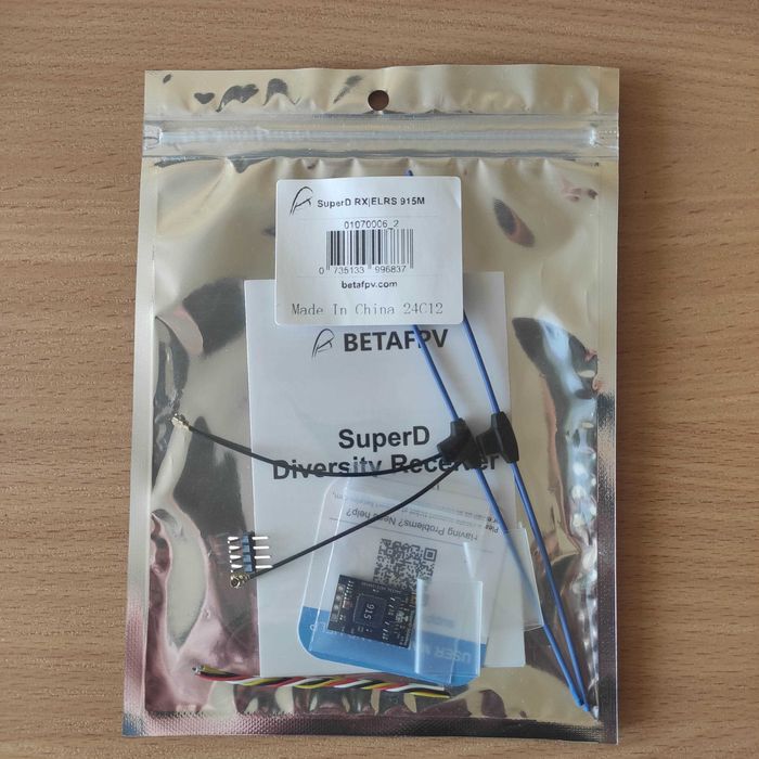 Приймач BetaFPV SuperD ELRS 915M