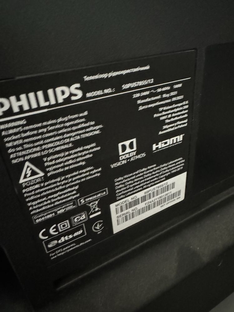 Philips 50PUS7855/12 Ambilight 4k
