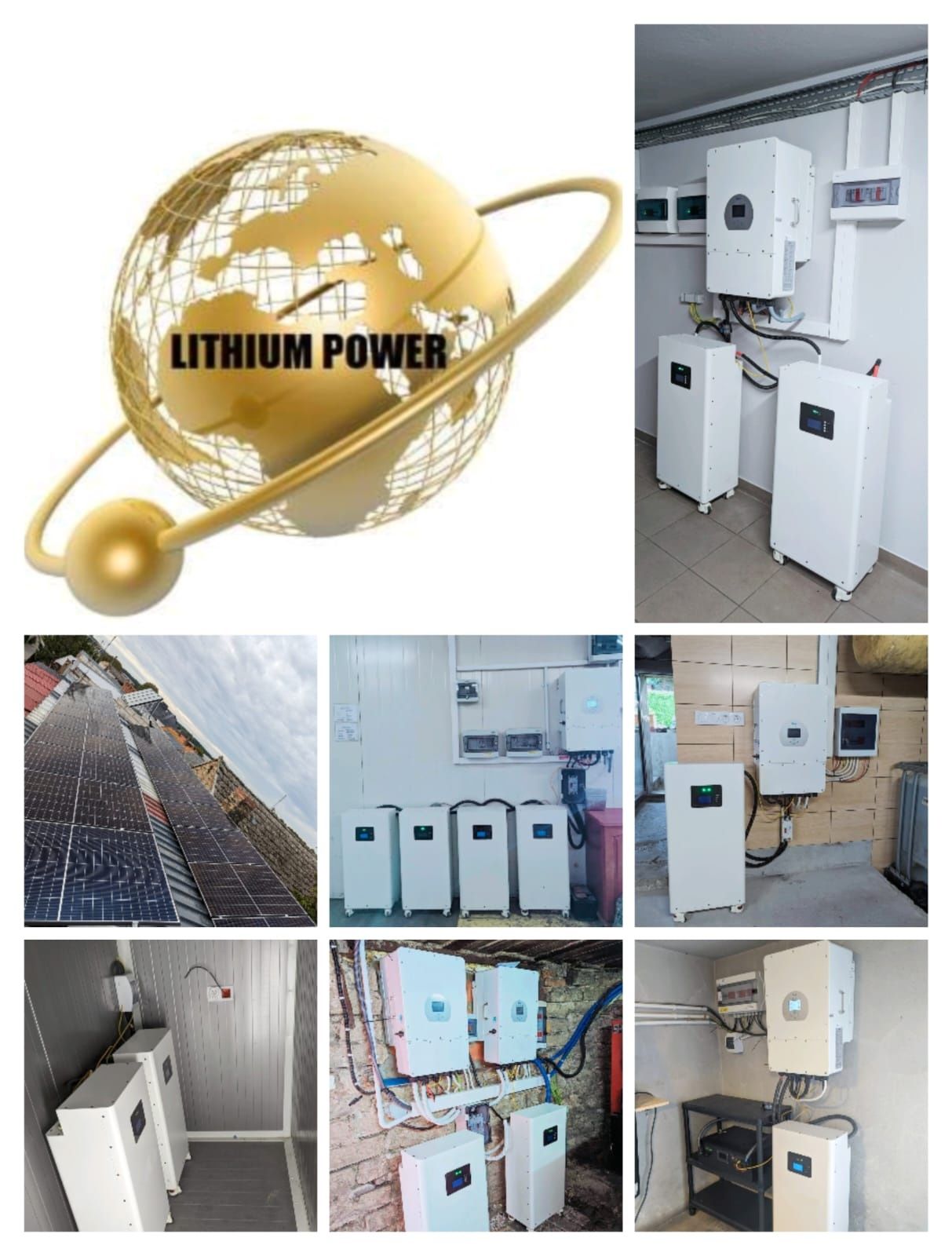 Magazyn Energii LiFePo4 15 KWh 48V RS485 CAN CE