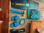 Kitesurfing Kit - North Rebel 10m, Bar & Lines, Jamie board & Pump