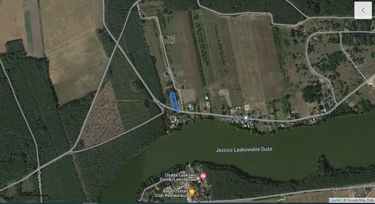 Działki budowlane 50m doJEZIORA,3 min do sklepu.Wielkopol. k.Chodzieży