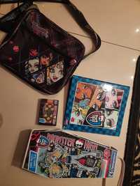 Zestaw monster high puzzle torebka obraz karty segreg