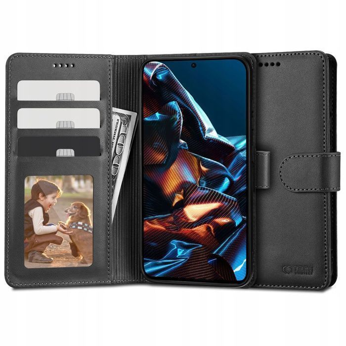 Tech-Protect Wallet Xiaomi Redmi Note 12 Pro 5G / Poco X5 Pro 5G Black