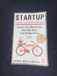 Livro "Startup: comece a sua empresa por 100€"