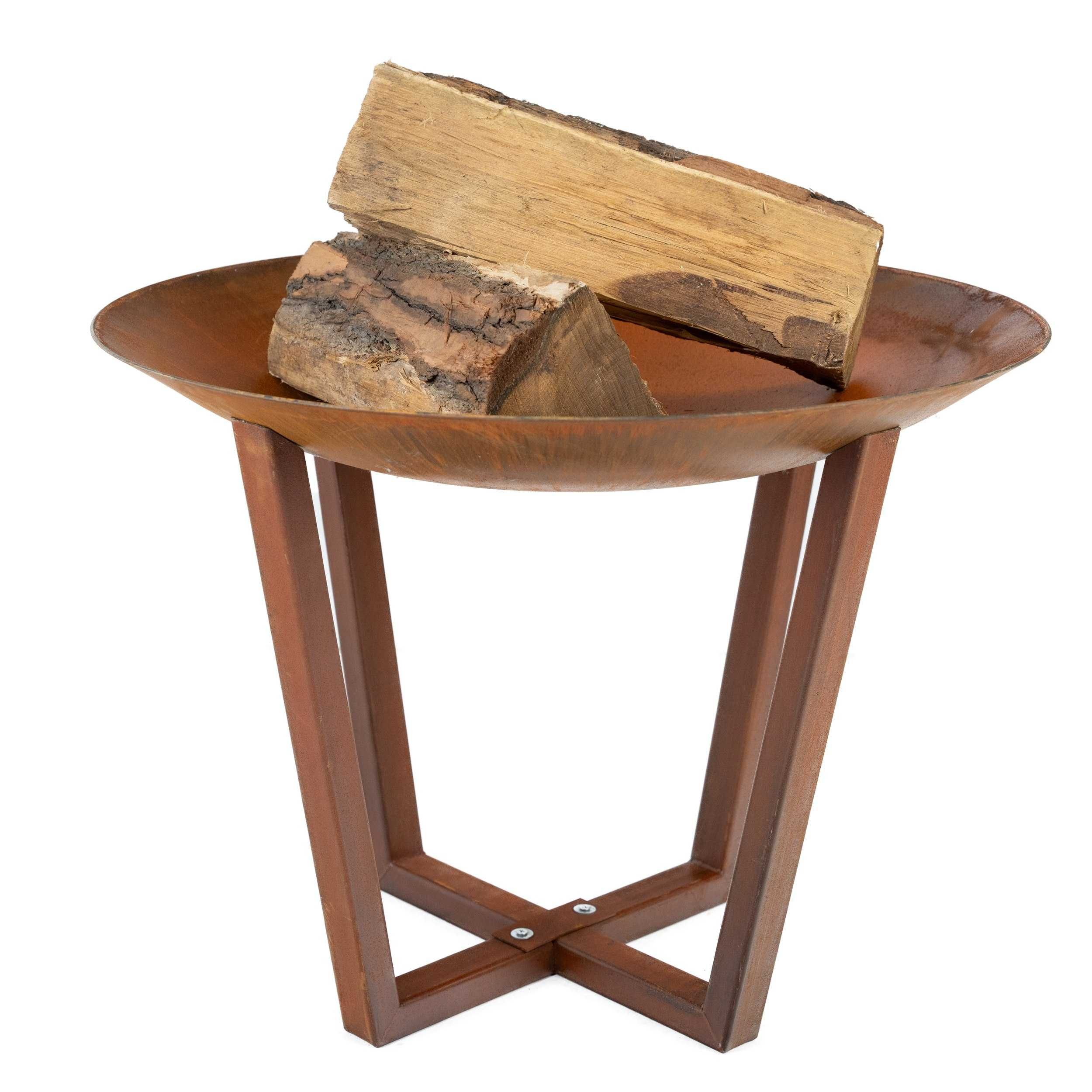 Palenisko ogrodowe Corten Frame Stelaż Składany 70/80 cm NA PREZENT
