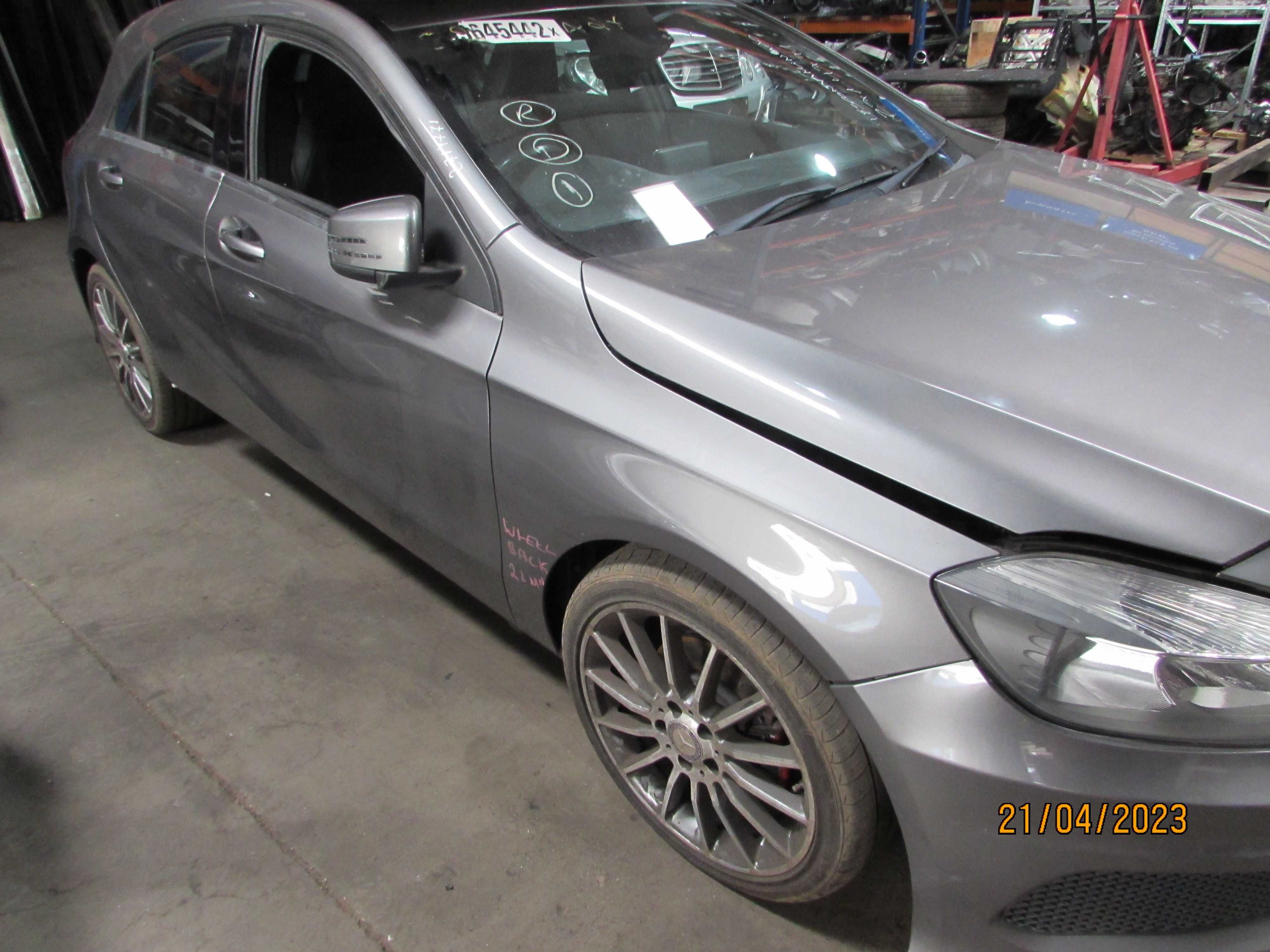 Mercedes A180 CDI, W176, de 2015 para peças