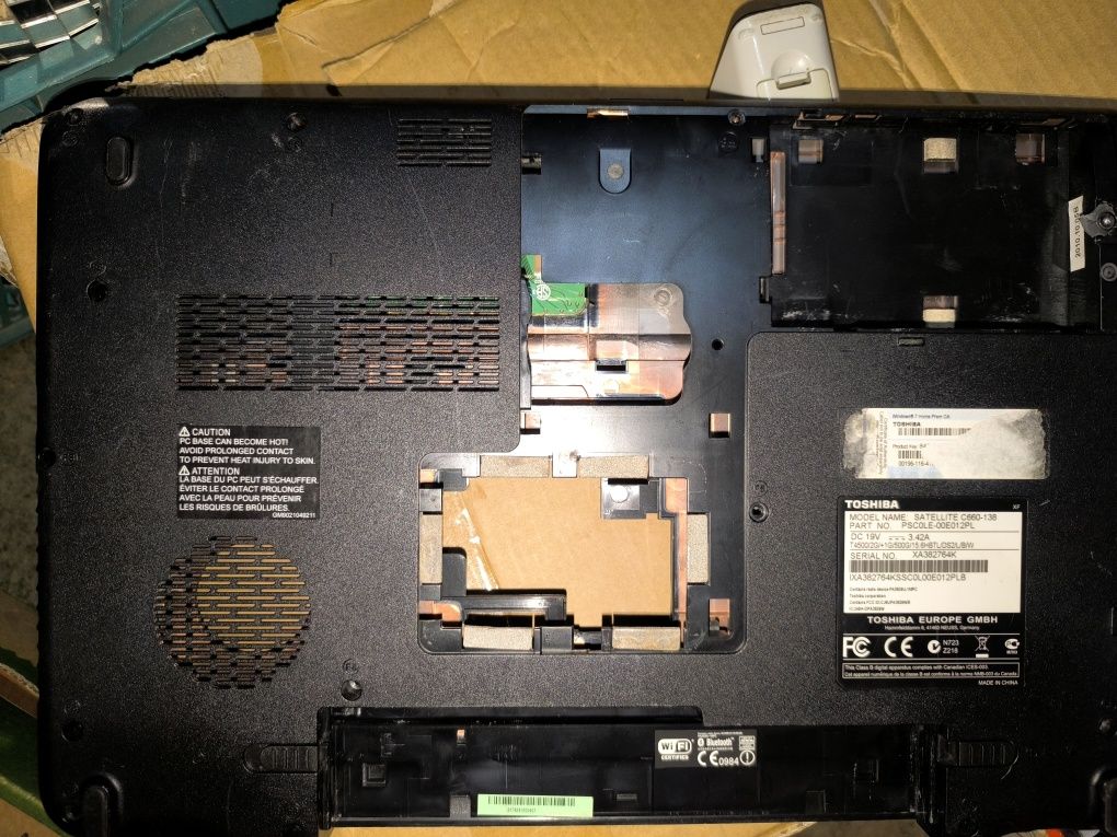 Części do laptopów