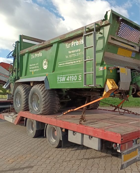 Rozrzutnik do gnoju i wapna Bergmann TSW 4190, annaburger , carrier