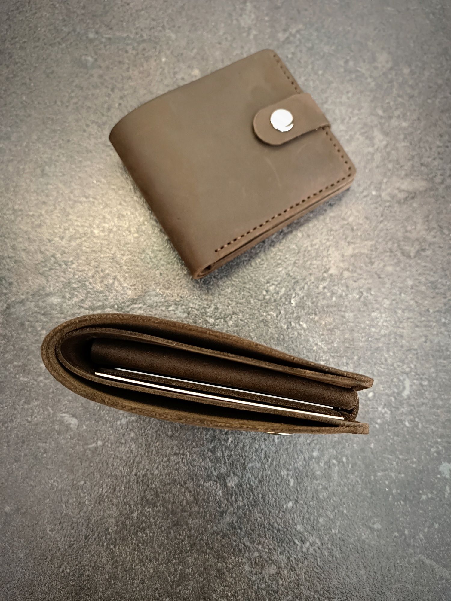 Шкіряний гаманець портмоне/кошелек