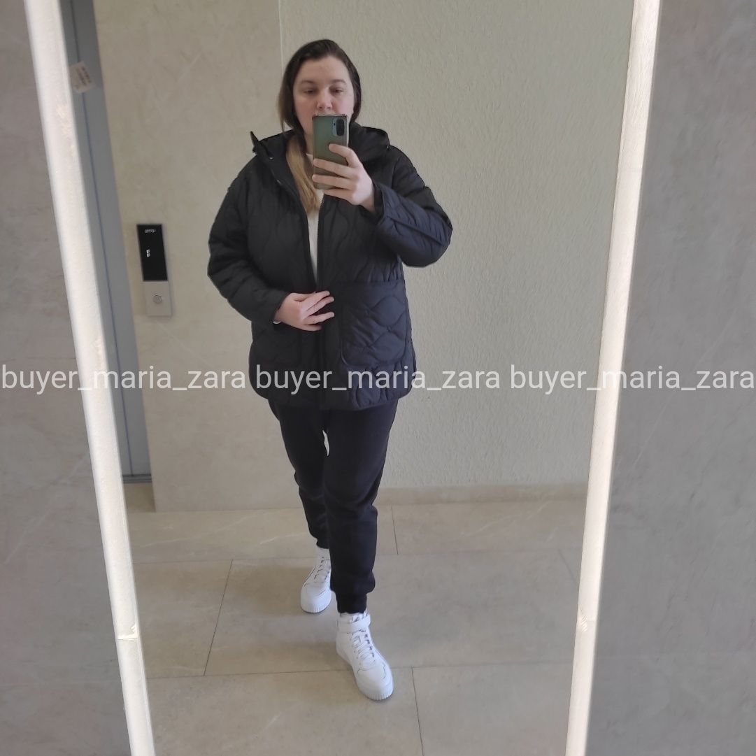 Стьобана куртка демісезон Zara XS-S(44), S-М(46),