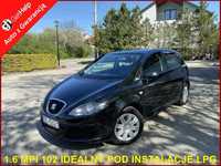 Seat Altea 2008 r 1.6 MPI 102 KM Klima W Oryginale Serwis TUV Kubełki z Niemiec