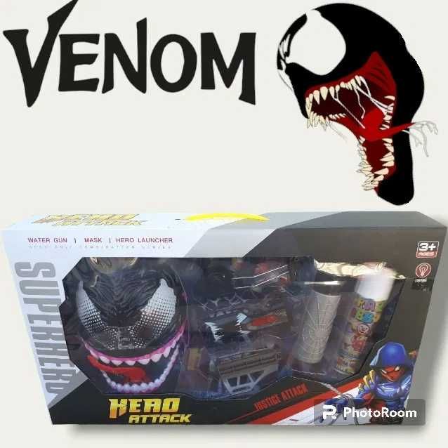Топовий Набір Venom Рукавичка людини павука Веном стріляє павутиною