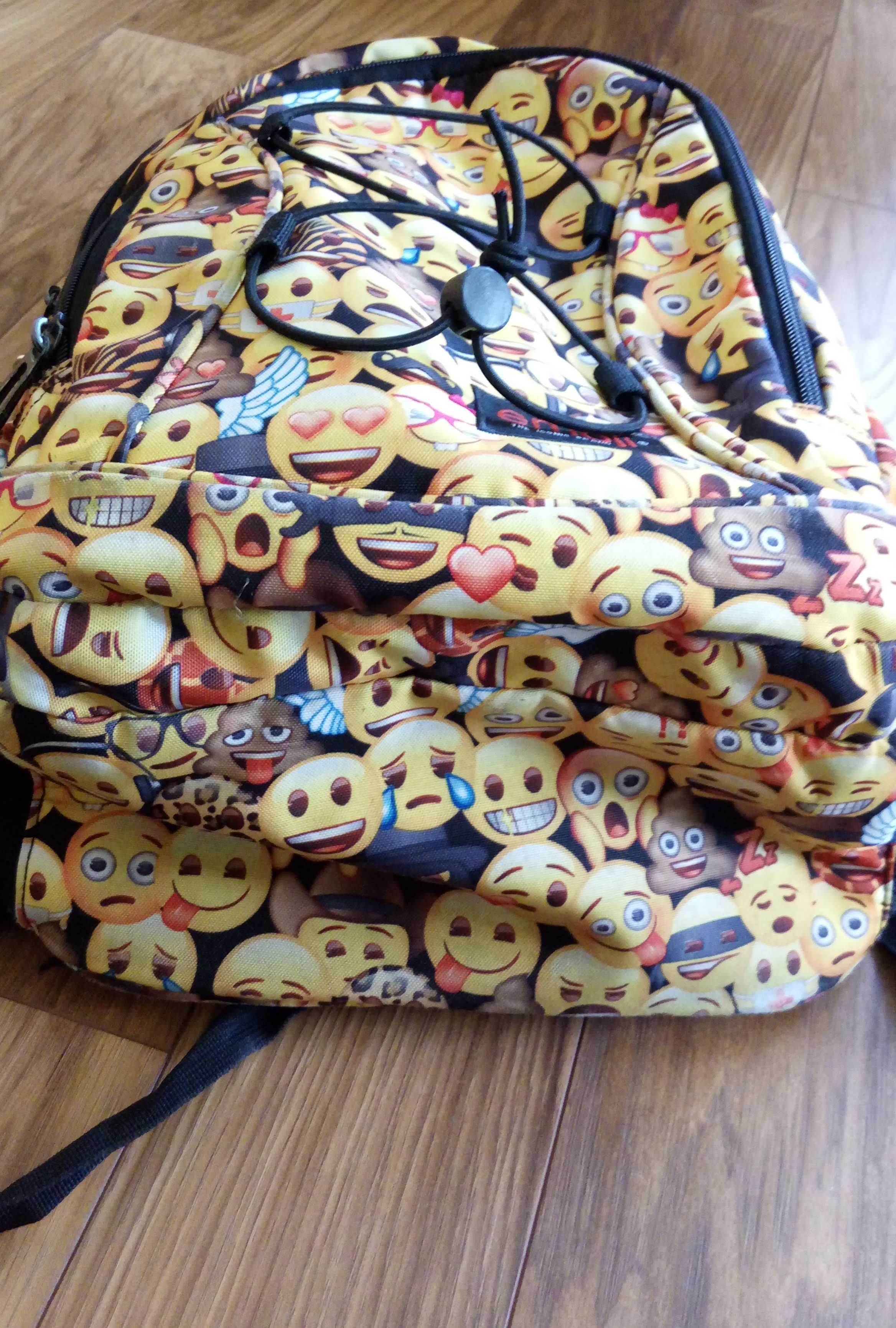 Plecak St.Majewski Emoji, emotki pakowny