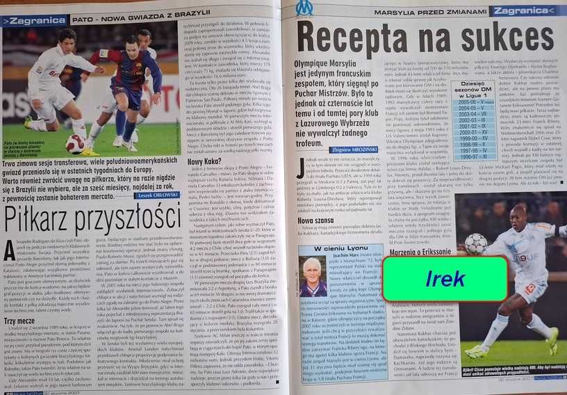 Tygodnik "Piłka Nożna" - rocznik 2007