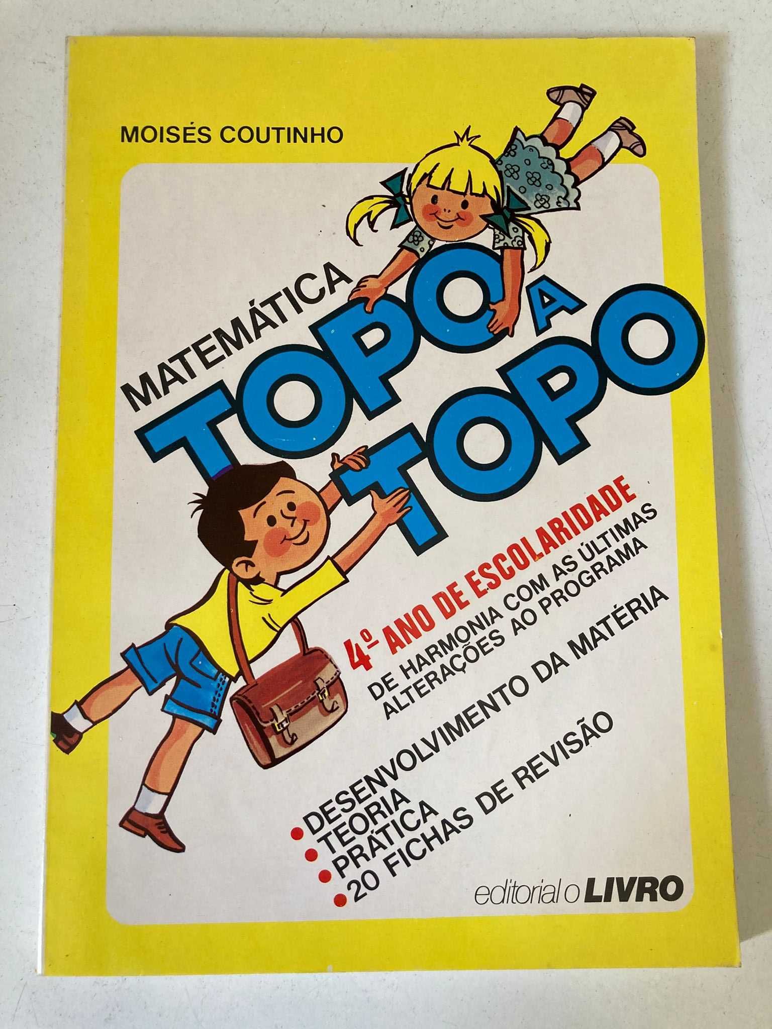 Livro - Matemática Topo a Topo (4.º Ano de escolaridade) (ctt grátis)