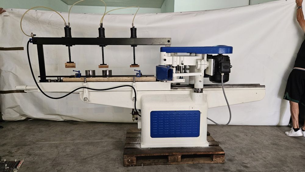 Fresadora Horizontal para Madeira Wigo 1075 com Fixação Pneumática