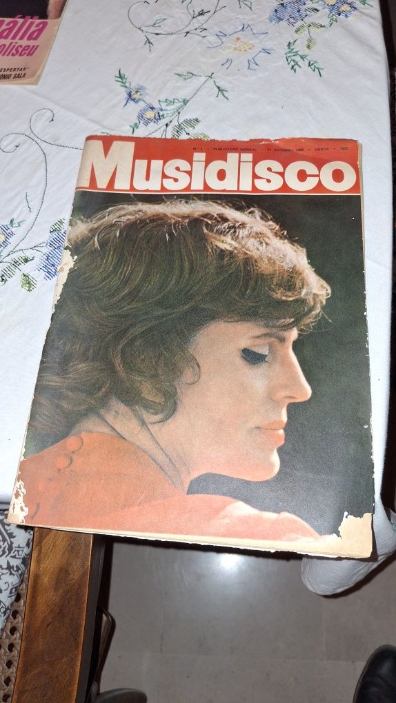 Amália Rodrigues revista Musidisco n1 1968
