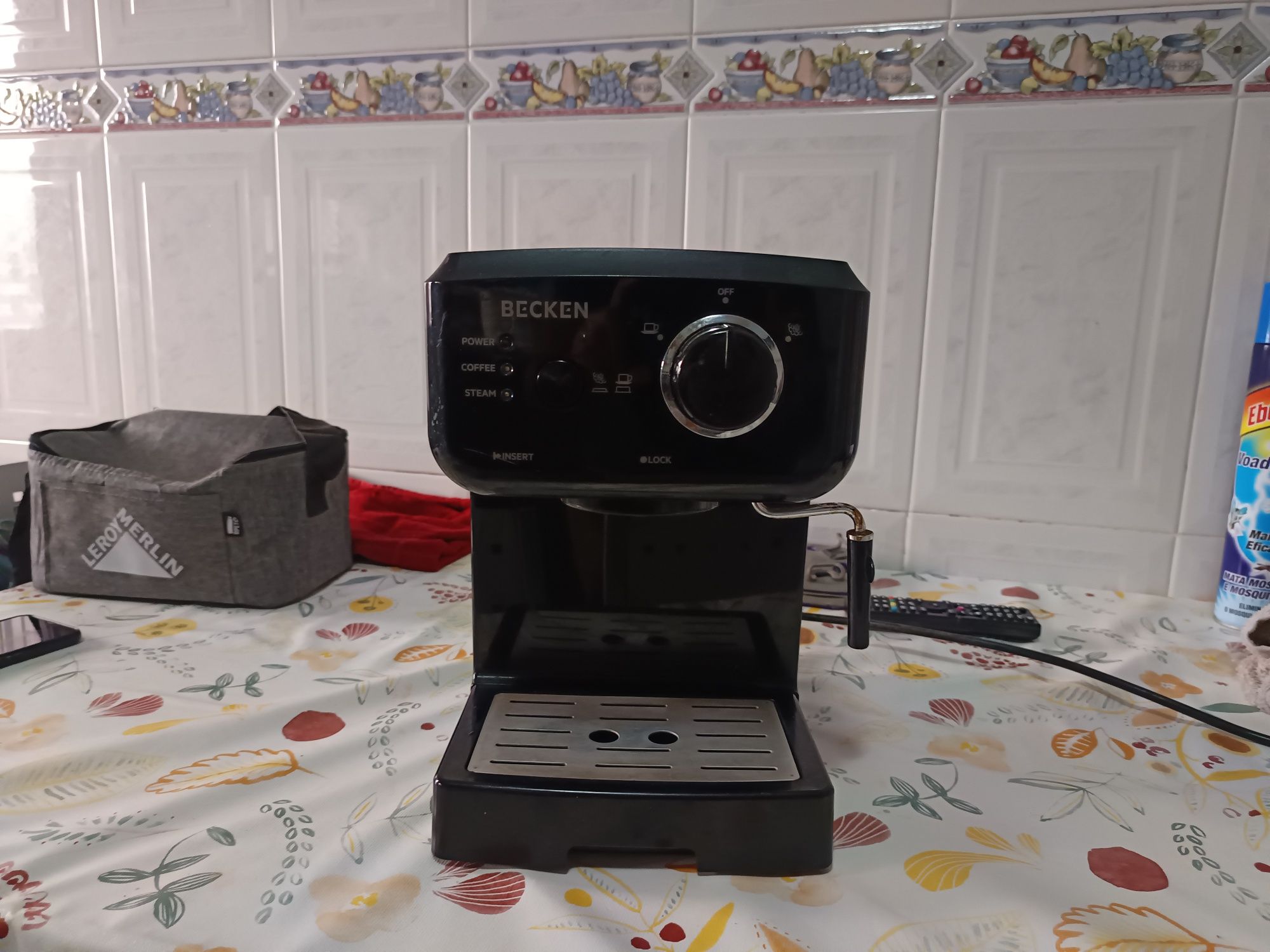 Máquina de café usada