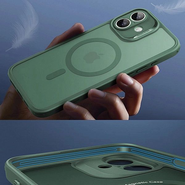 Esr Classic Pro Set Halolock Magsafe Iphone 16 Frosted Green