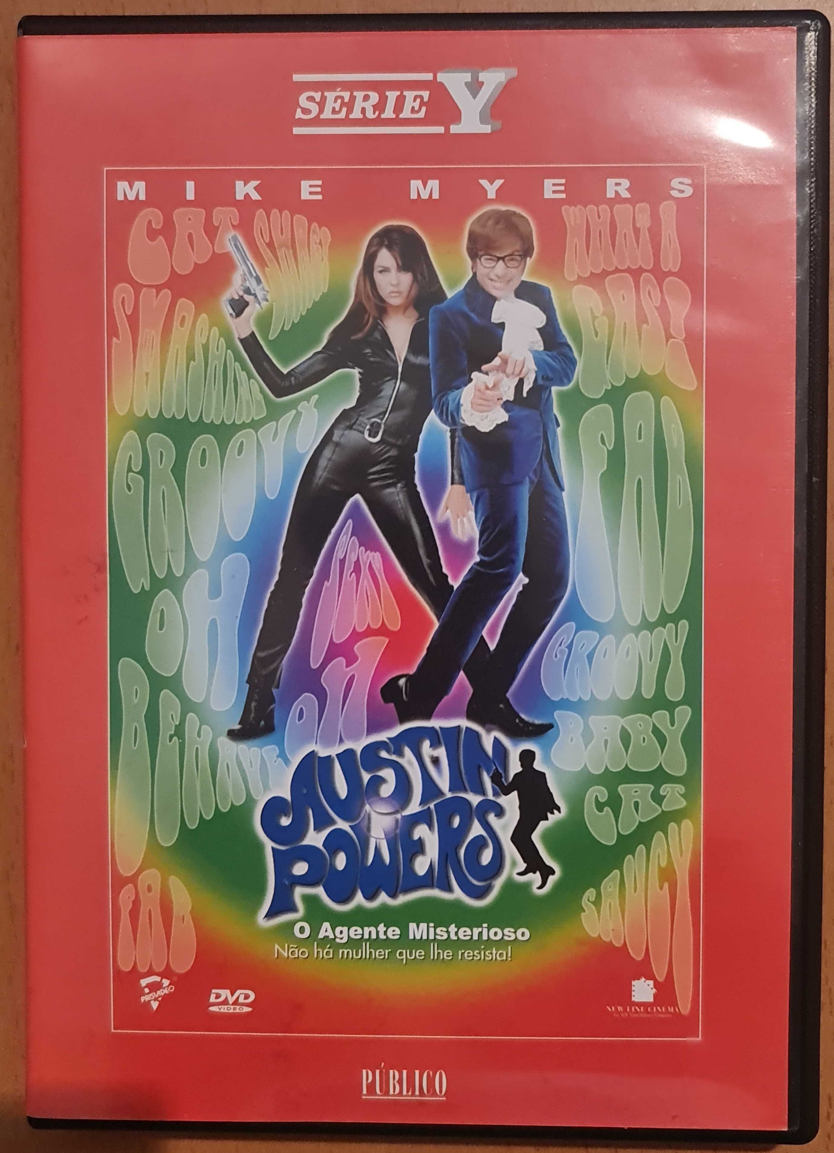 Filme DVD original Austin Powers - O Agente Misterioso