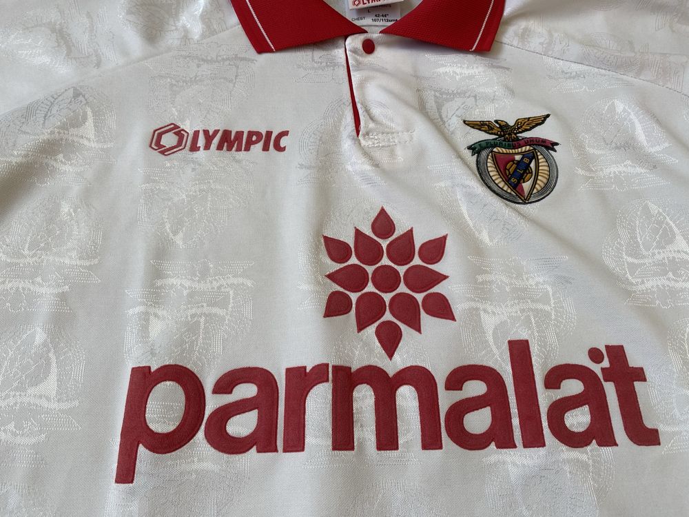 Camisola - sweat Benfica 1995. Parmalat