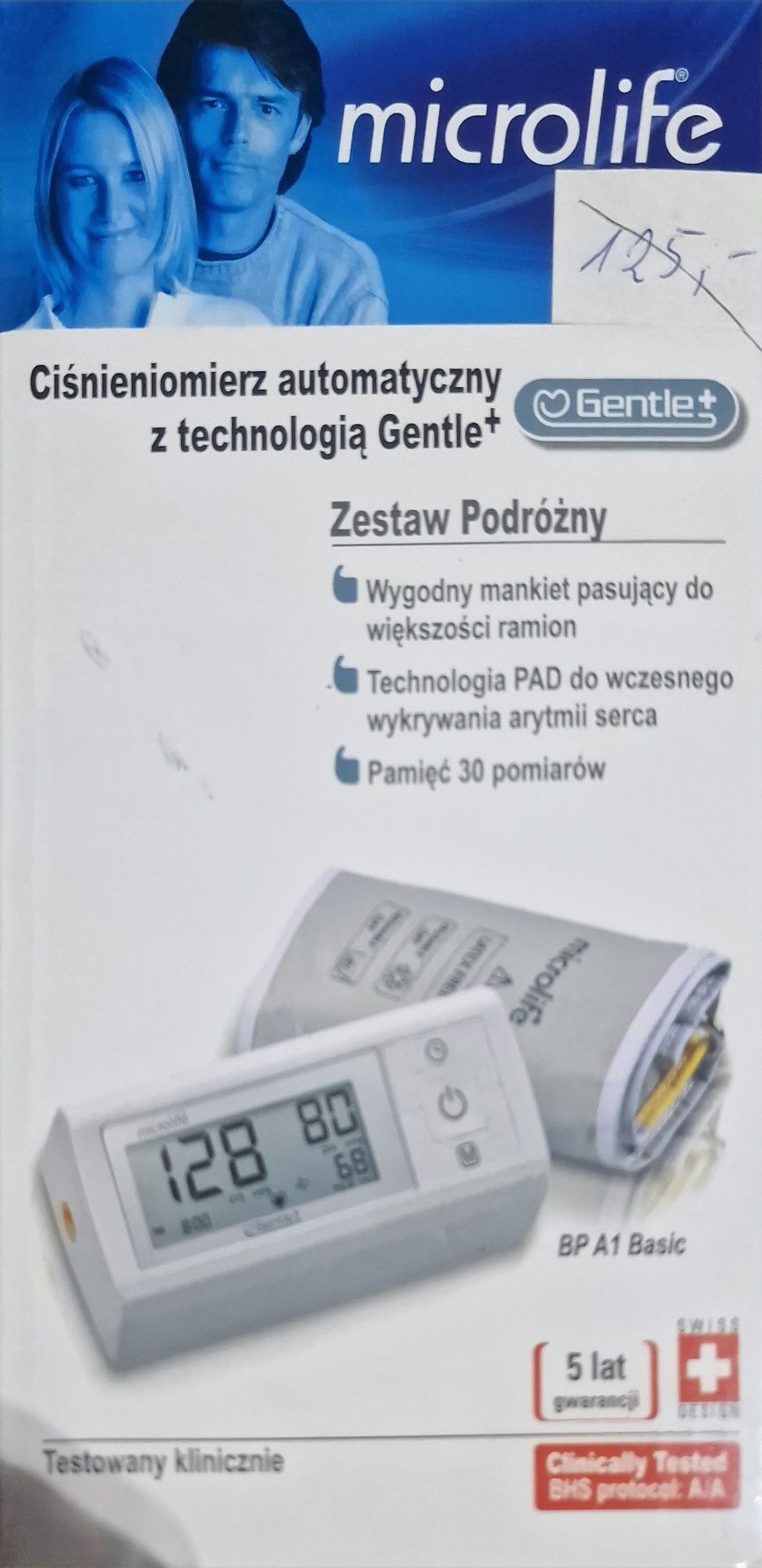 Ciśnieniomierz Automatyczny Microlife BP A1 Basic