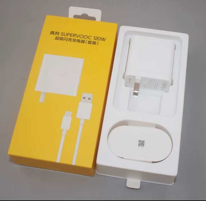 Зарядка адаптер блок OnePlus Realme Oppo 120w Вт SuperVooc SuperDart