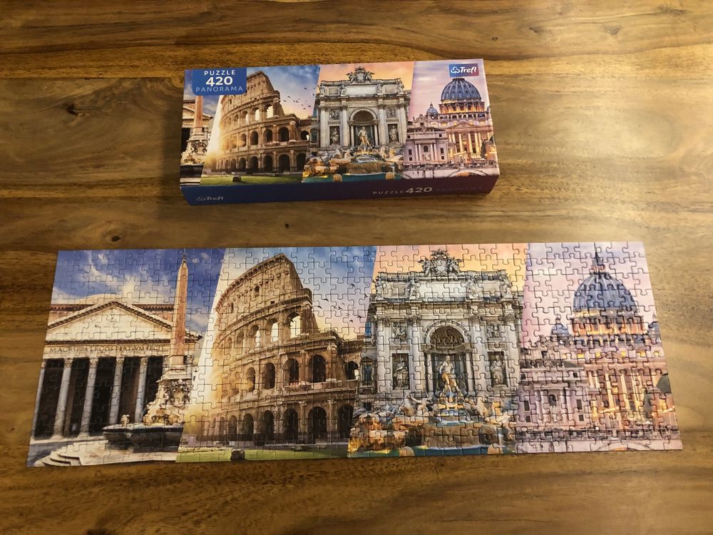 Puzzle 420 zabytki Rzymu