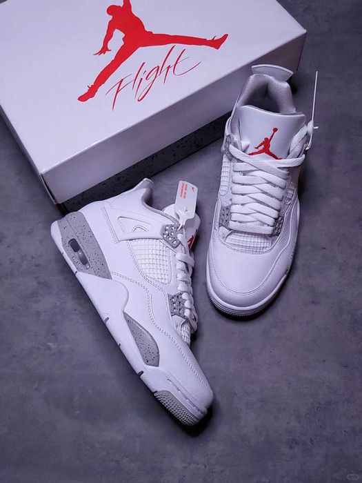 Buty-Trampk-Jordan 4 retrotechwhiteOre R.44