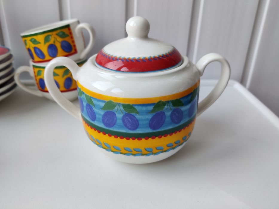Loiça, Utilidades, Decoração Serviço Vista Alegre de café ou chá.
