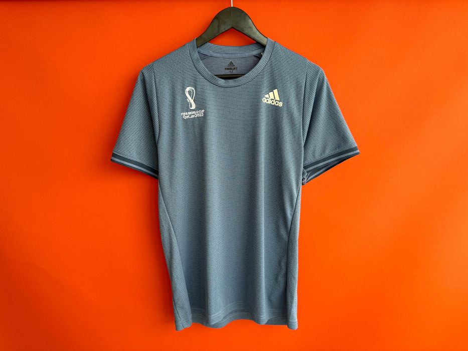 Adidas Qatar2022 FIFA Оригінал чоловіча спортивна футболка розмір M