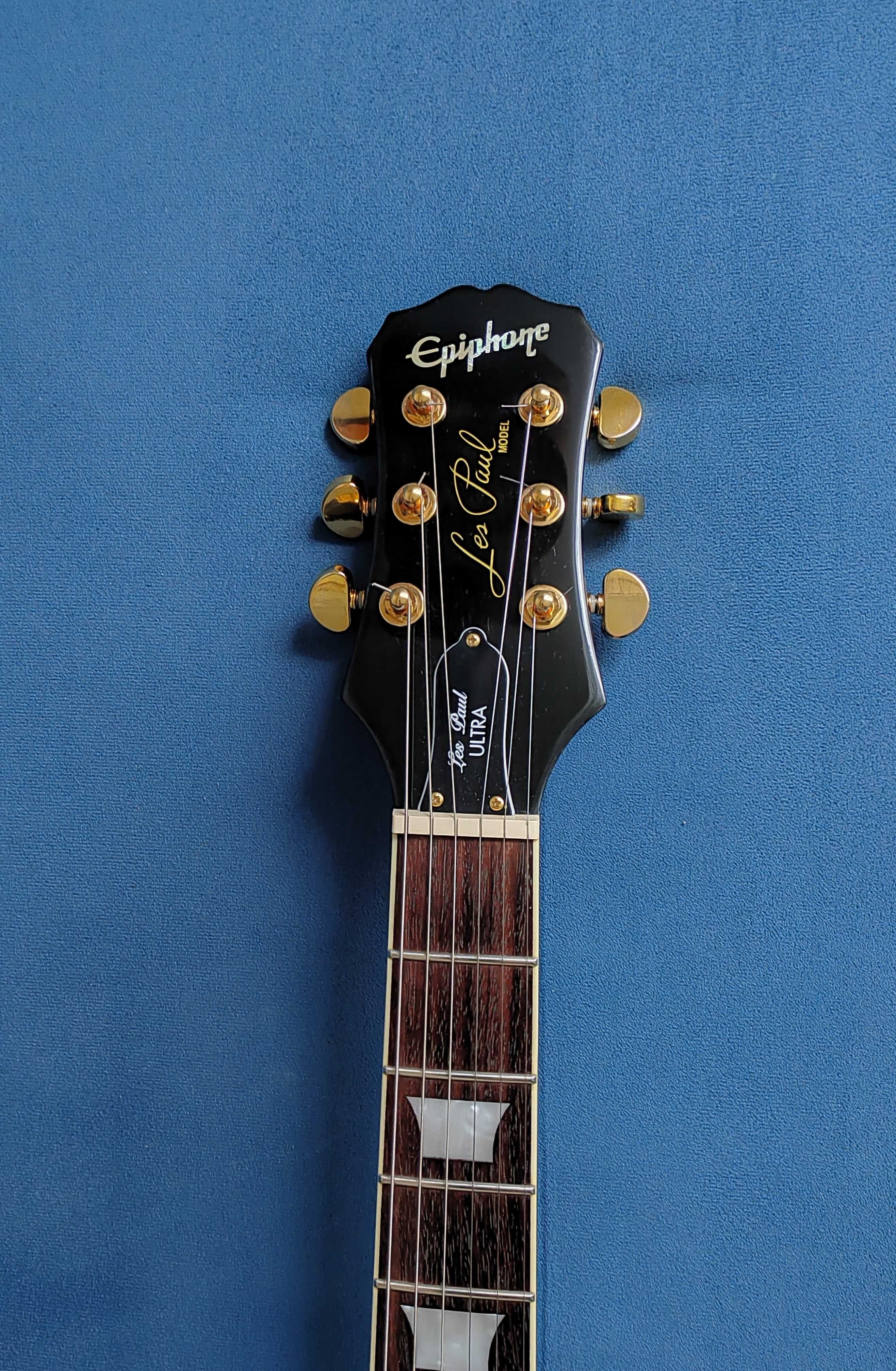 Gitara Epiphone Les Paul Ultra + dedykowany futerał - Korea 2007r.