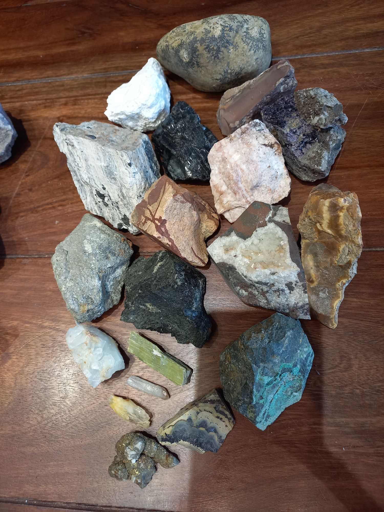 Minerały, zestaw minerałów