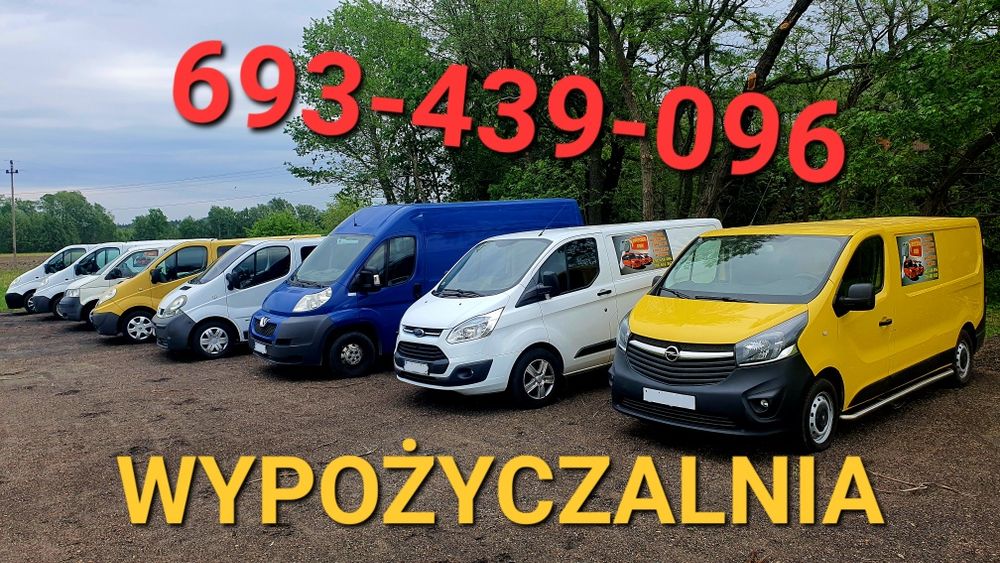 Busy na wynajem Wypożyczalnia BUSÓW Trafic wynajmę BUSA **HAK*KLIMA**