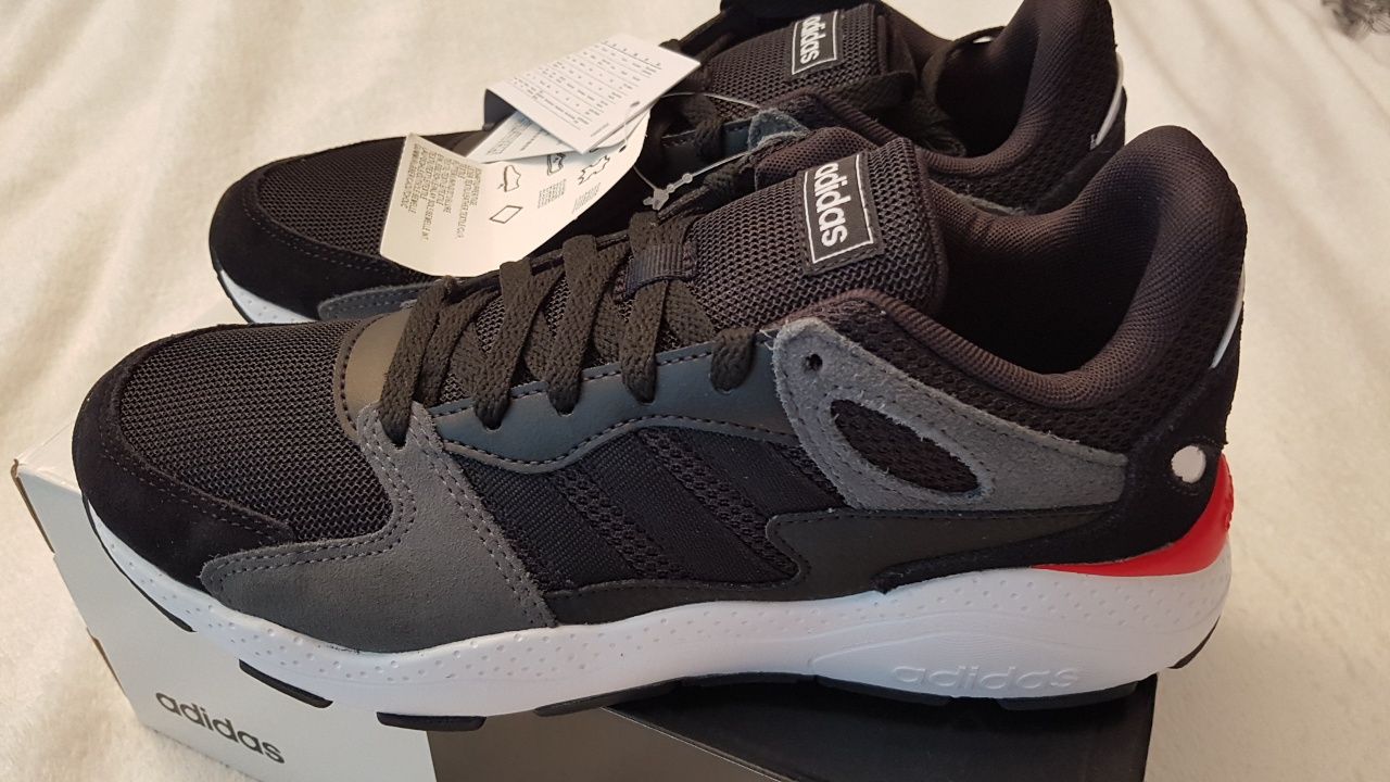 Кроссовки из нат.замши и ткани Adidas Chaos 40р стелька25,5см оригинал