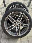 Felgi 19 Mercedes AMG + opony zimowe Hankook 245x40x19