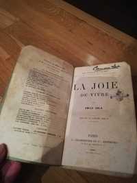 La Joie de vivre, de Emile Zola, edição de 1884
