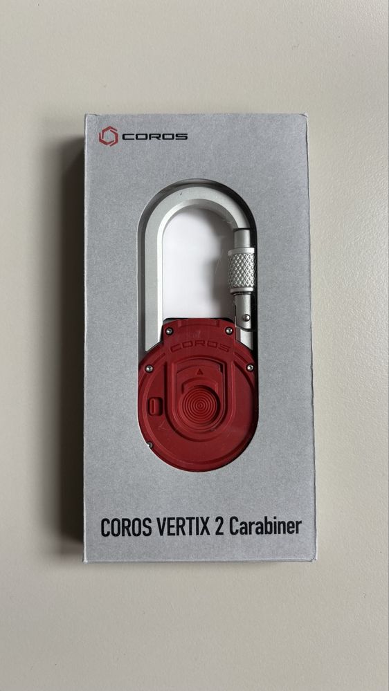 Zegarek Coros Vertix 2 + karabińczyk do uprzęży