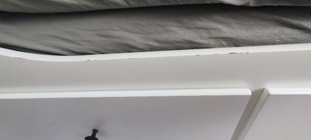 IKEA Hemnes leżanka łóżko rozkładane z 2 materacami