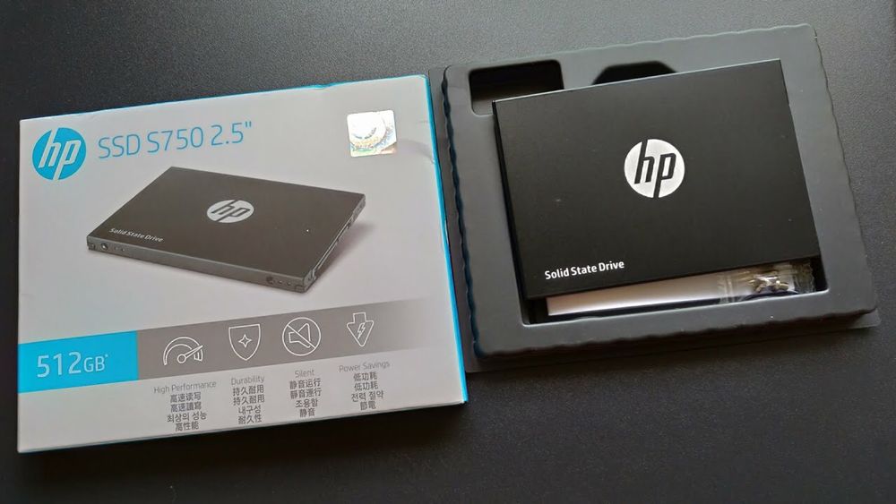 SSD-накопитель 2.5" SATA 512GB HP S750
