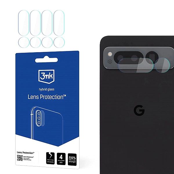Osłona aparatu 3mk Lens Protection do Google Pixel Fold (front)