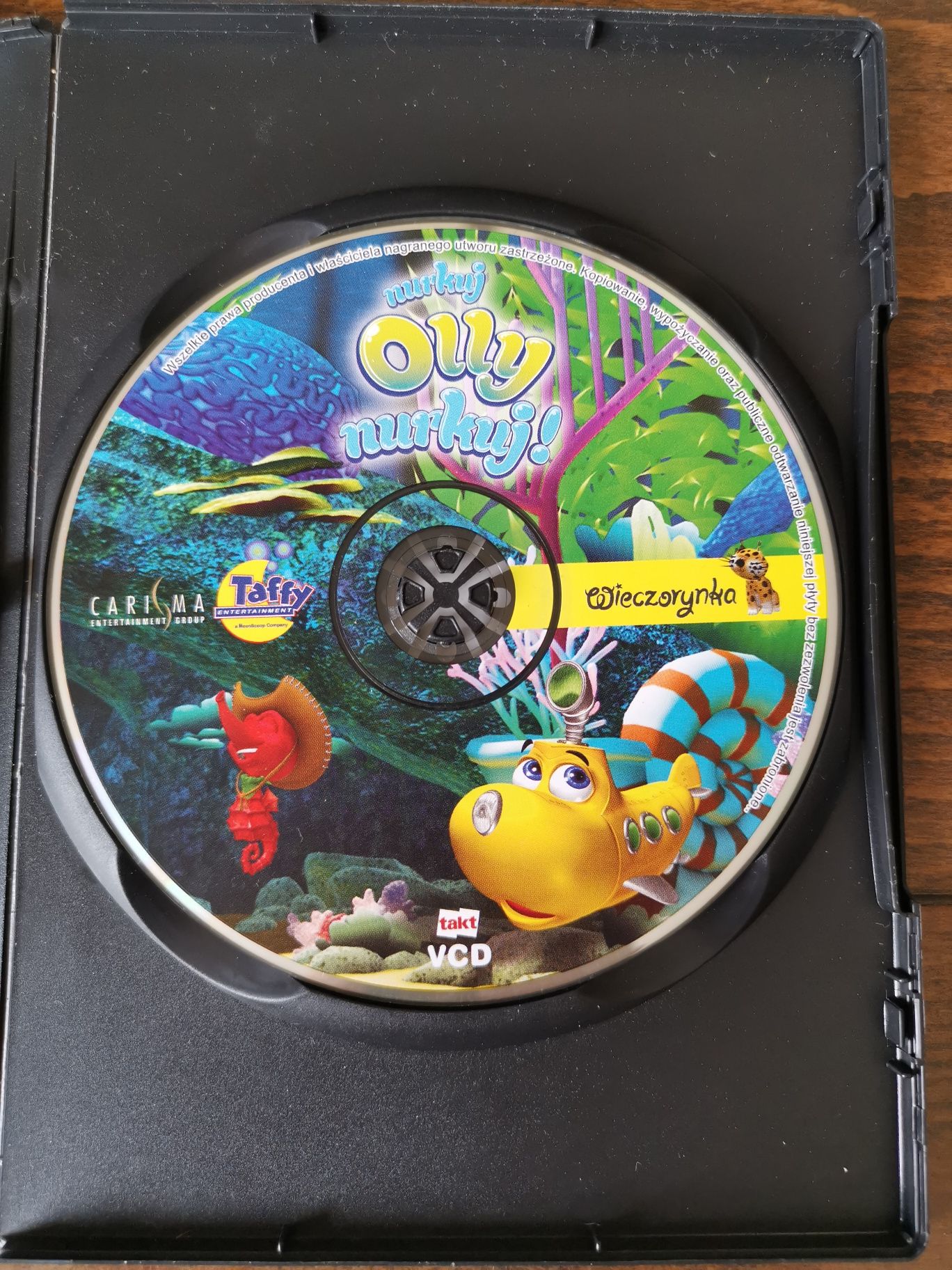 Nurkuj Olly nurkuj! Film na VCD.