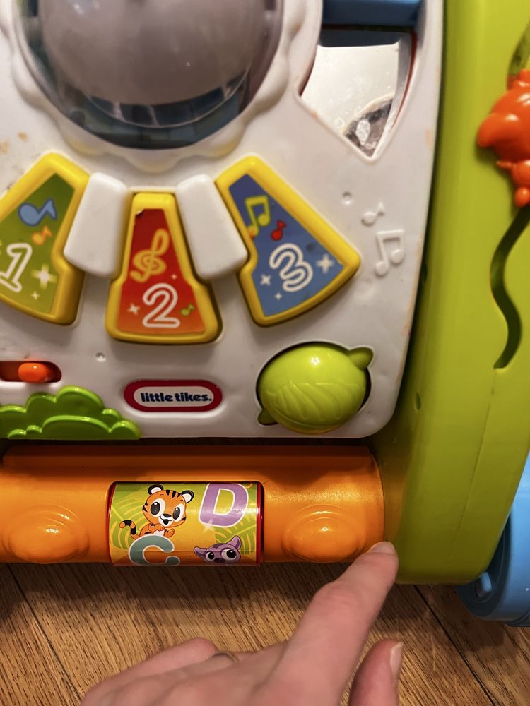 Little tikes Chodzik i stół aktywności 3 w 1 jezdzik