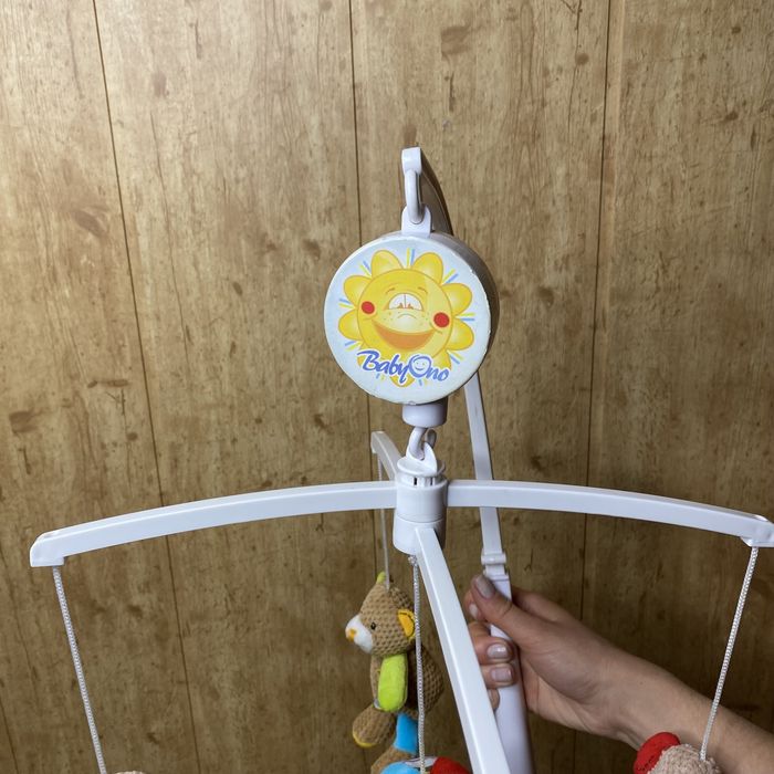 Музыкальная карусель BabyOno мишки и собачки