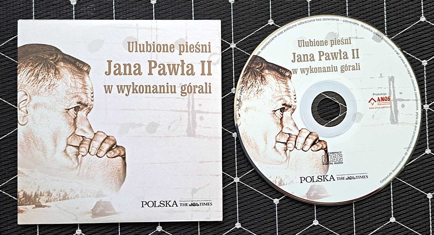 Ulubione pieśni Jana Pawła II , w wykonaniu górali  płyta CD