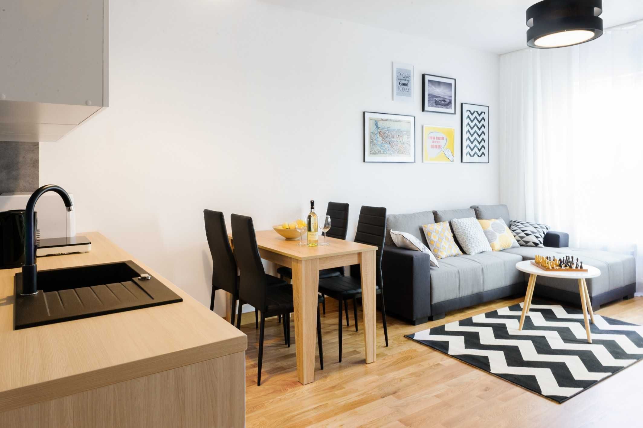 Wolny od 28. 07.elegancki apartament w Kołobrzegu blisko morza parking