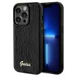 Etui Guess Sequin Script Metal Na Iphone 14 Pro Max - Czarne